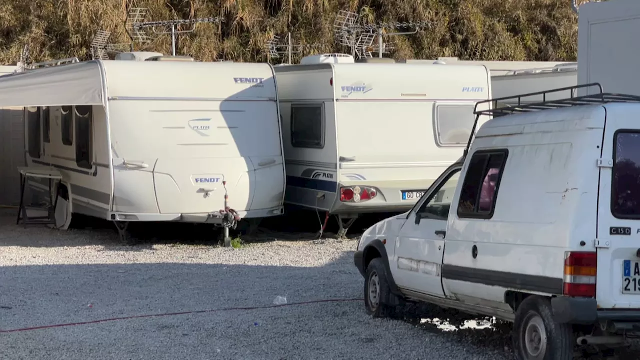 Aix-en-Provence: 200 caravanes de gens du voyage installées sur un terrain privé