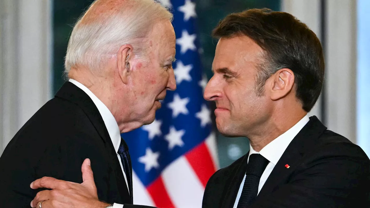 Descente des Champs-Élysées, dîner à l'Élysée...Une journée chargée pour la visite d'État de Biden en...