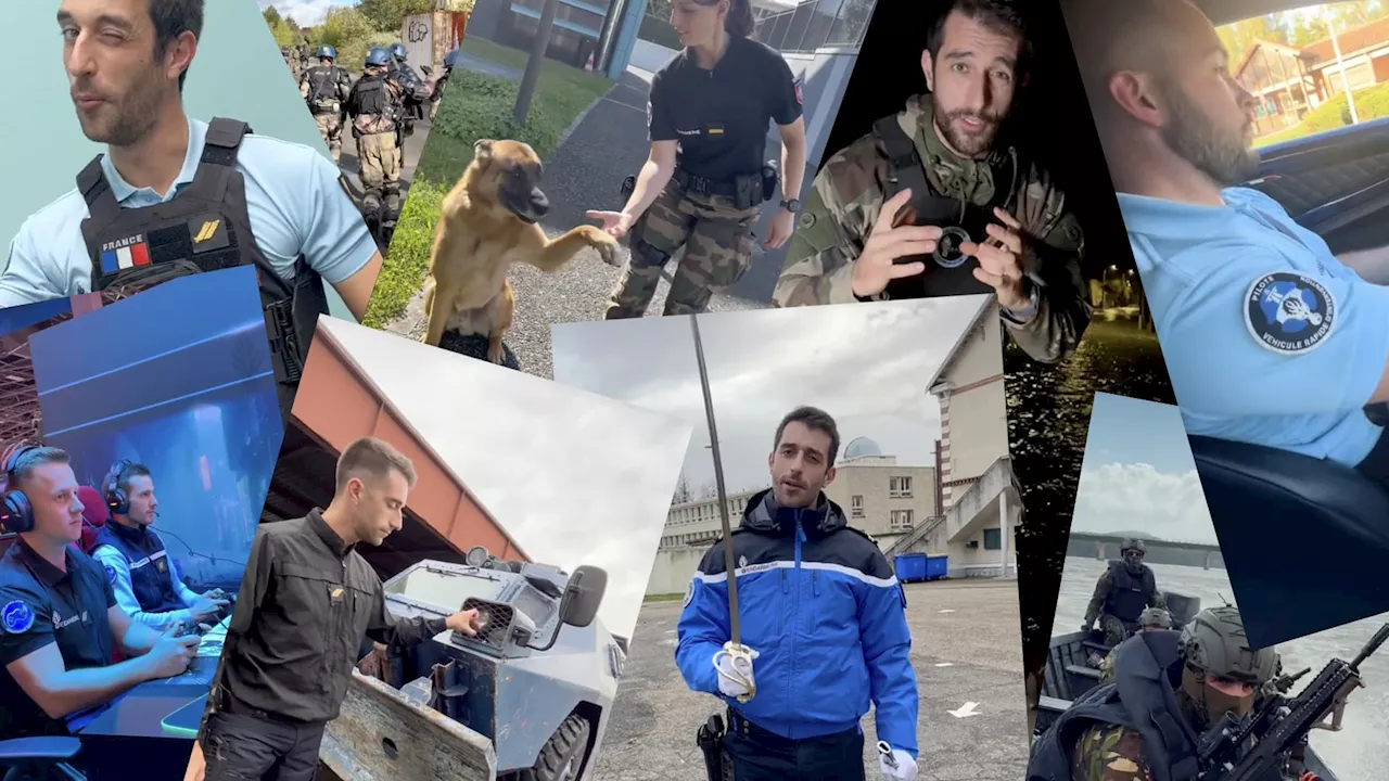 'Le Squeezie des gendarmes': comment la Gendarmerie nationale cartonne sur Tiktok