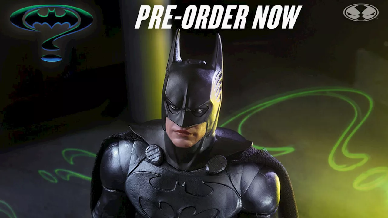 Val Kilmer Returns as Batman with McFarlane's Batman Forever Wave