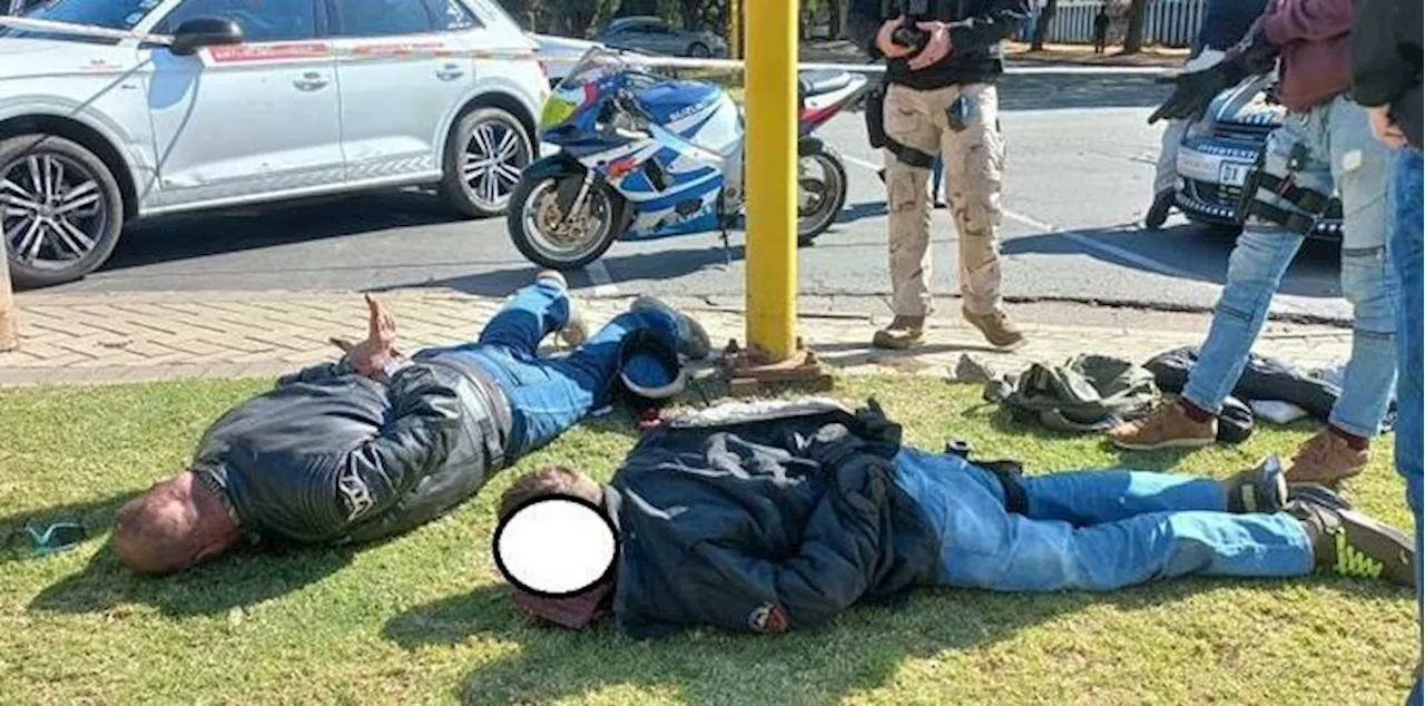 Entities arrest two on superbike in connection with Benoni street robberies