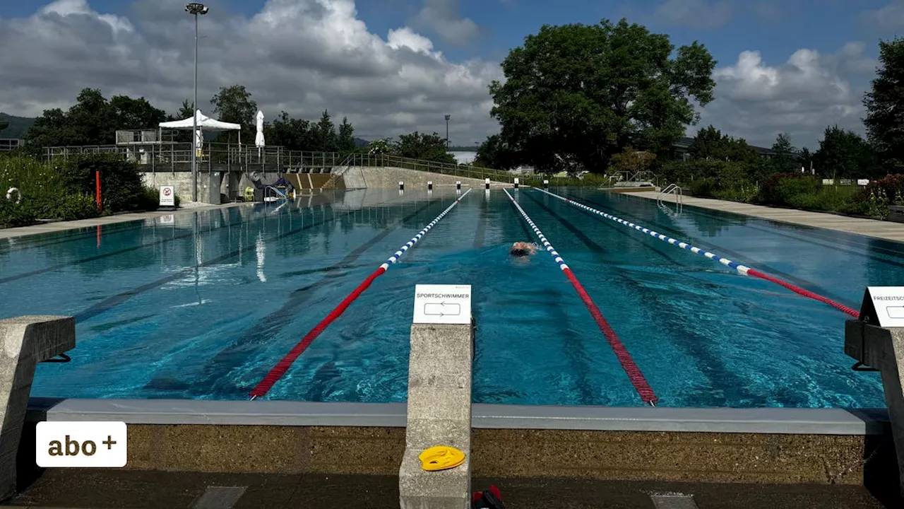 Schwimmen gegen den Regen: Der nasse Mai stellt die Badis vor grosse Herausforderungen