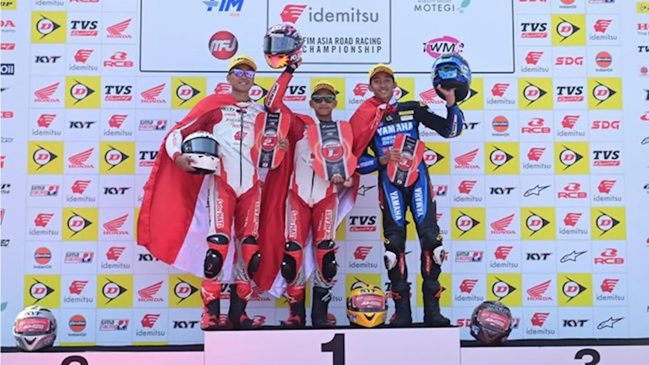 Hasil Race 1 ARRC Jepang 2024: 2 Pembalap Indonesia Menang