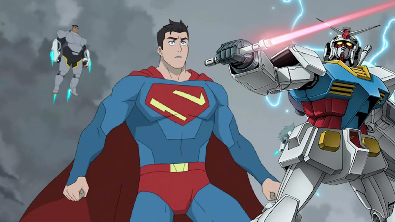 My Adventures With Superman Preview Shares a Sneaky Gundam Easter Egg