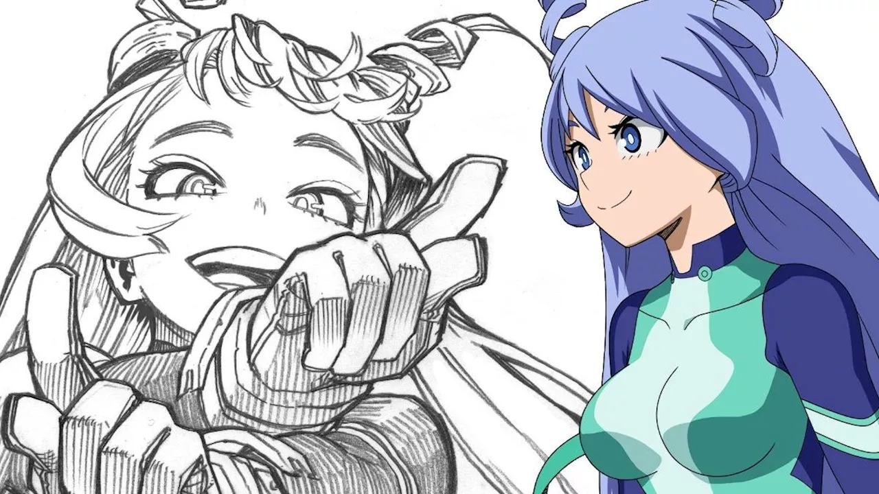 My Hero Academia Creator Highlights Nejire in New Sketch