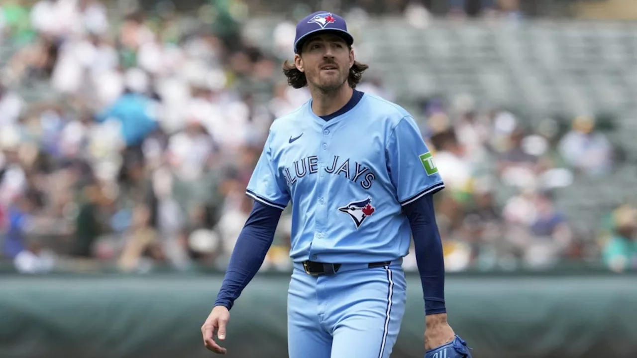 Kevin Gausman throws the first shutout of his 12-year career as Blue Jays beat A's 7-0