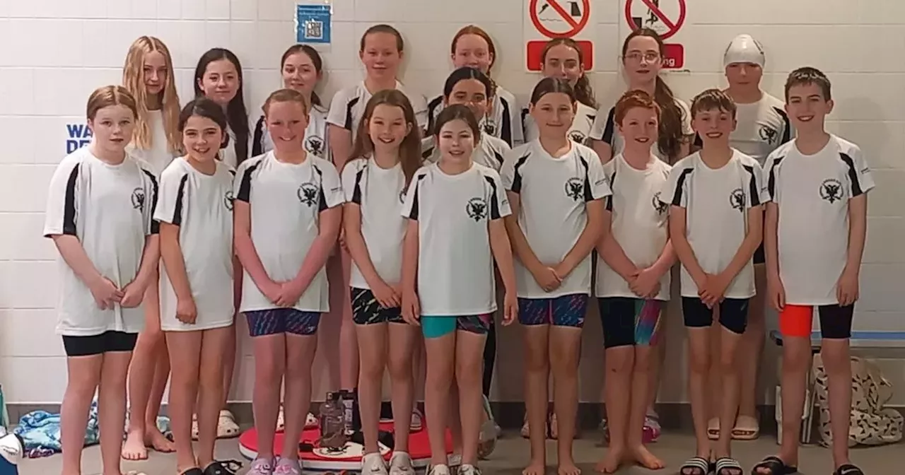 Lanark ASC swimmers clock 10 medals in time-banded meet