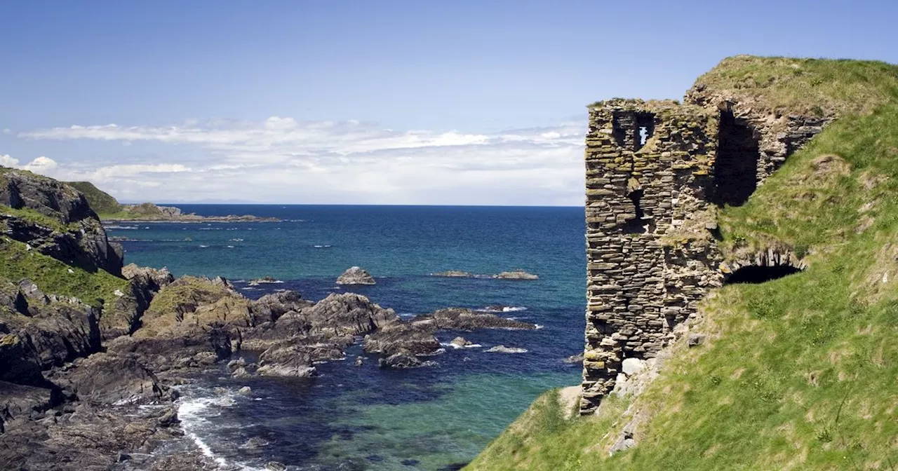 The Scottish coastal castle walk near 'delightful' seafood restaurant and pub