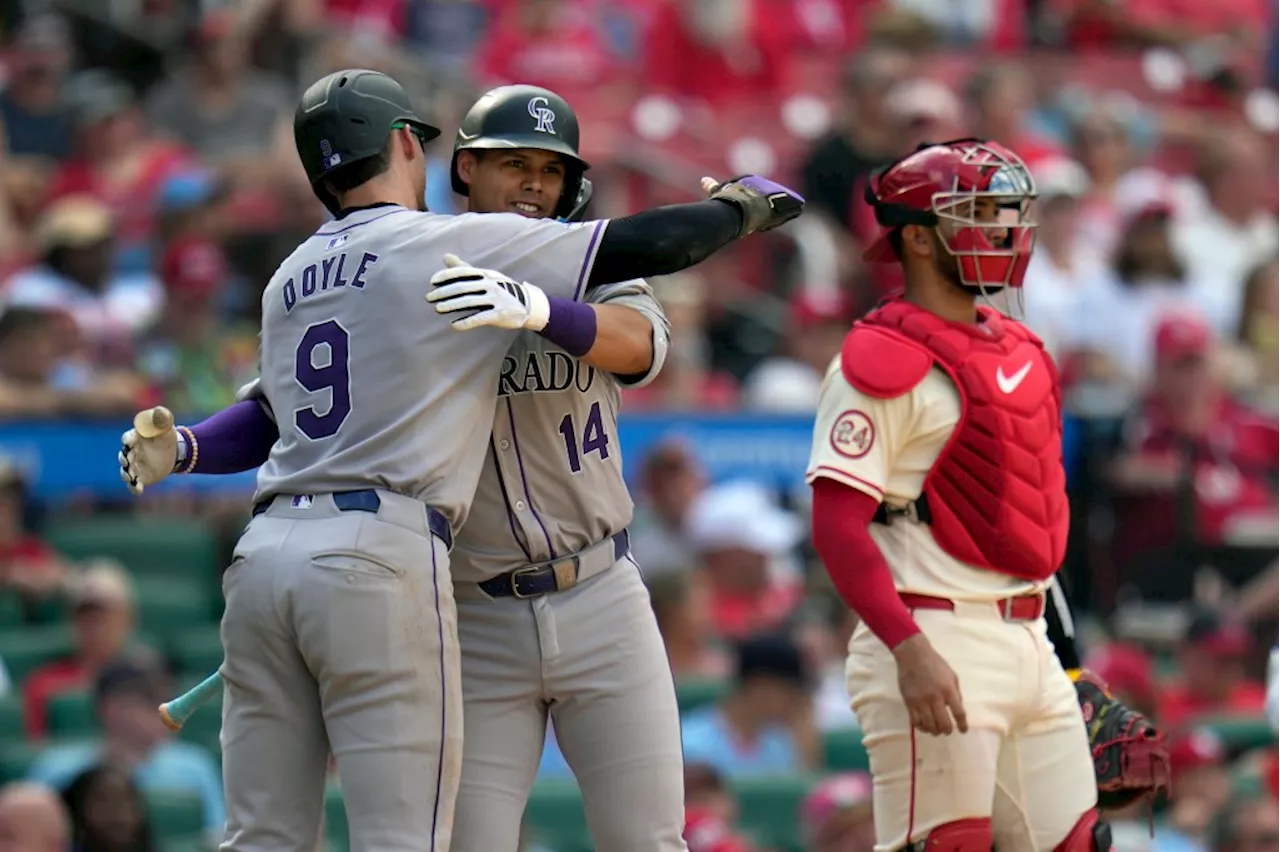 Rockies’ Ezequiel Tovar — two homers, four hits — stars in win over Cardinals