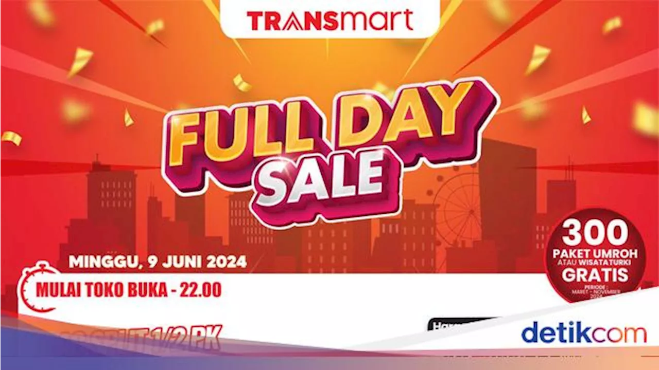 Kapan Lagi Beli AC Diskon Rp 1,3 Juta, Cuma di Transmart Full Day Sale