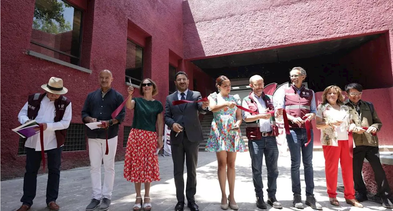 Martí Batres inaugura las dos etapas del proyecto PILARES “El Parián” en la alcaldía Coyoacán