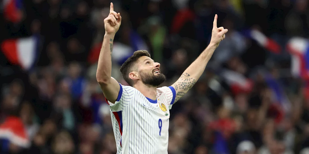 Euro 2024 : dernière grande compétition d'Olivier Giroud avec les Bleus, qui revient sur les mauvais...