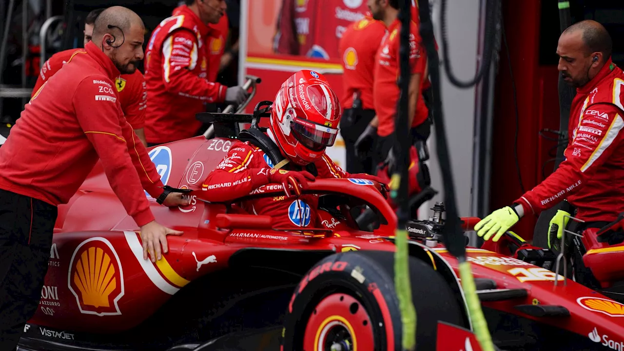 Ferrari solo 11ª e 12ª nelle qualifiche di Montreal, Leclerc e Sainz: 'Gomme e grip assente, non eravamo veloci'