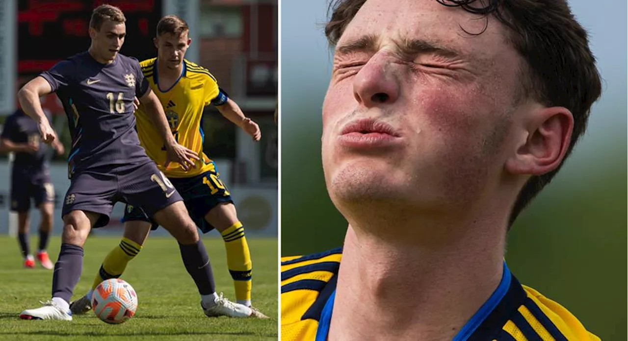 Sveriges U21 fick spö av Englands P20-landslag