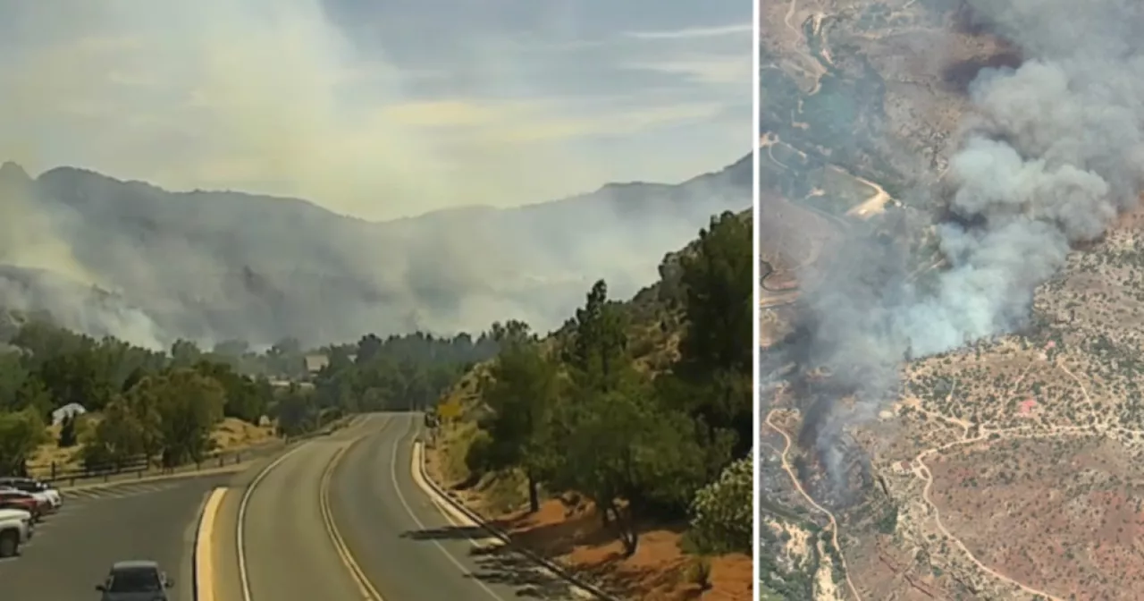 Evacuation orders lifted after wildfire breaks out near Zion National Park