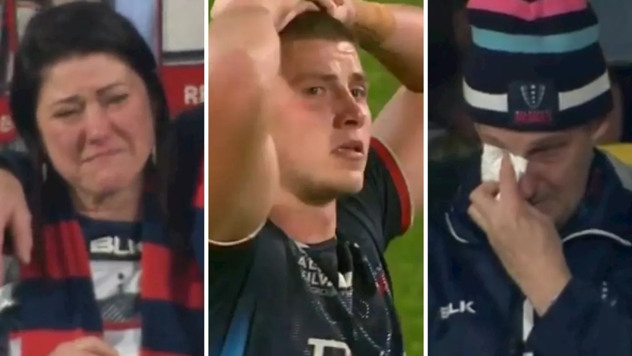 ‘This is real now’: Tears as ‘sad’ reality sinks in after Super Rugby team’s final game