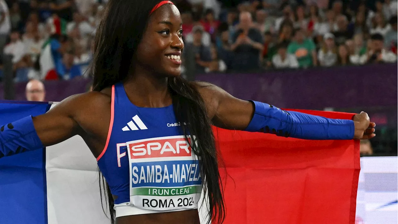 Euro d'athlétisme : la Française Cyréna Samba-Mayela décroche l'or et la meilleure performance mondiale de l'a