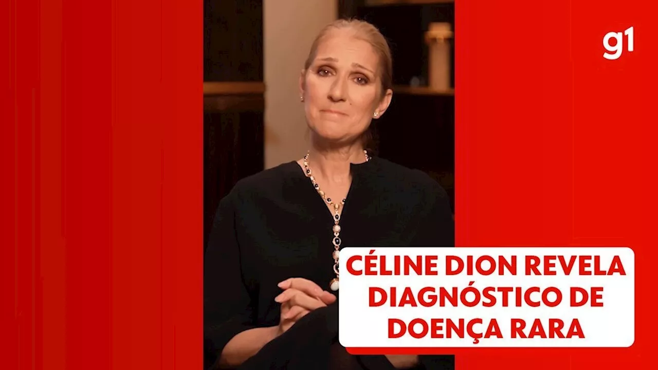 Céline Dion diz que cantar com síndrome da pessoa rígida parece que 'alguém está estrangulando você'