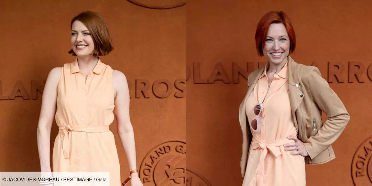 – Elodie Frégé et Natasha St-Pier portent la même robe Lacoste à Roland-Garros