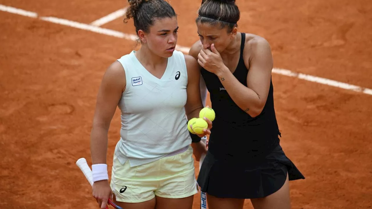 Errani e Paolini, poi Alcaraz-Zverev: gli orari delle ultime finali a Parigi