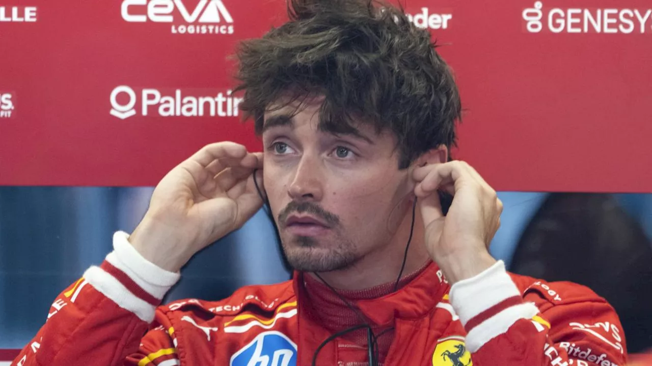 Leclerc: 'Sono incazzato, Ferrari non abbastanza veloce'. Vasseur: 'Troppa fatica con le gomme'