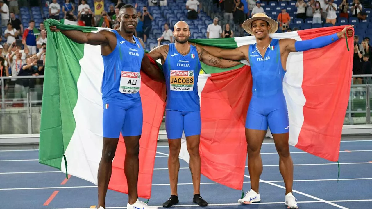 Non solo Jacobs: sei medaglie, la notte storica dell'atletica italiana