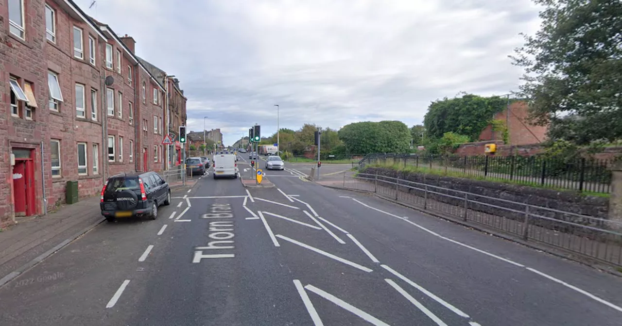 Man struck by car in Johnstone hit and run rushed to hospital in serious condition