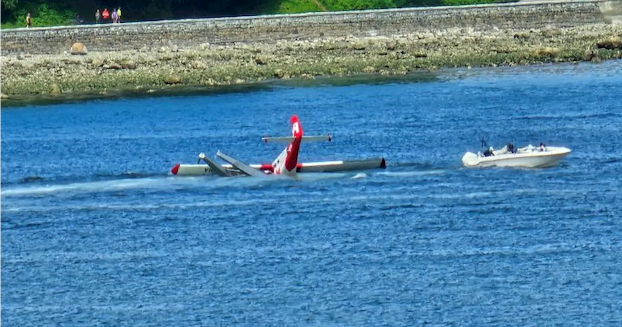 Plane collides with boat in Vancouver’s Coal Harbour