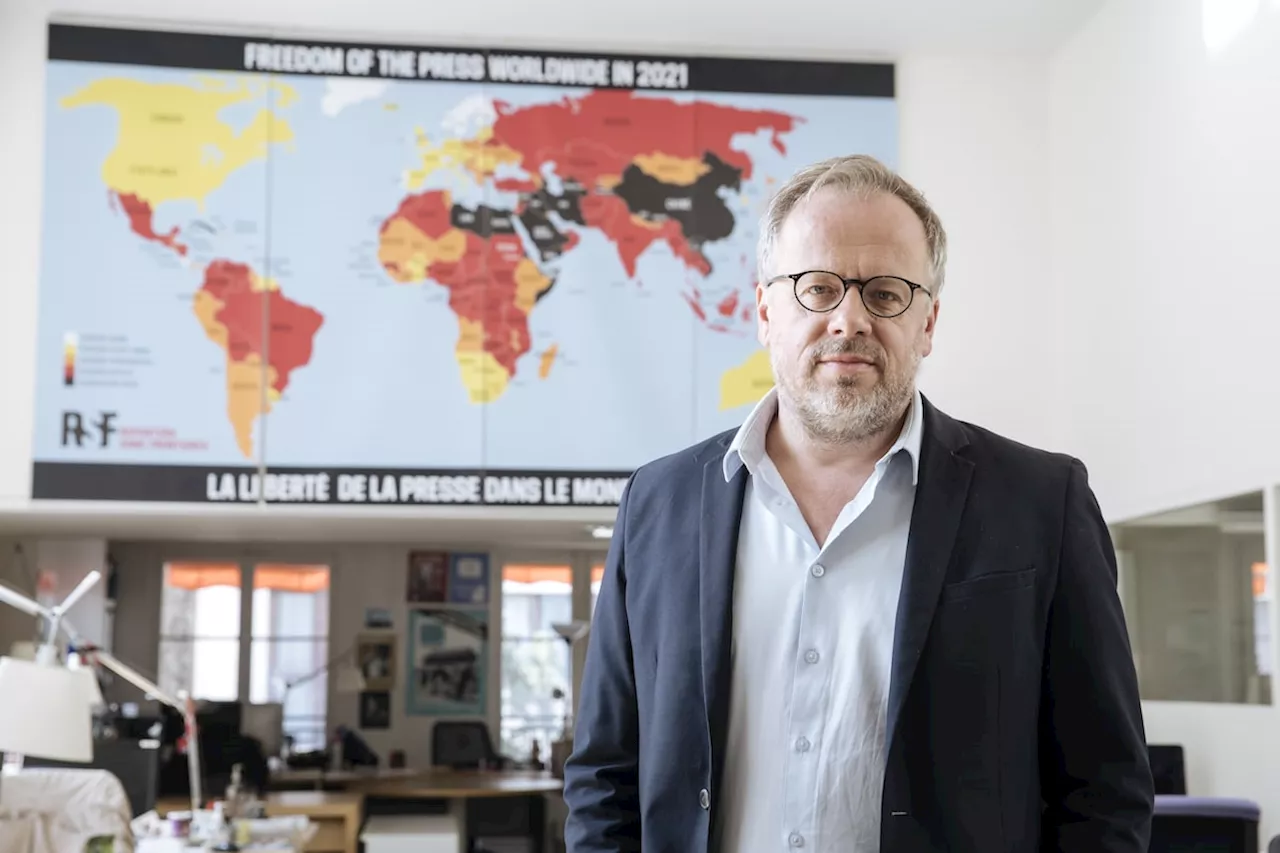 Christophe Deloire, the head of media freedom group Reporters Without Borders, has died. He was 53