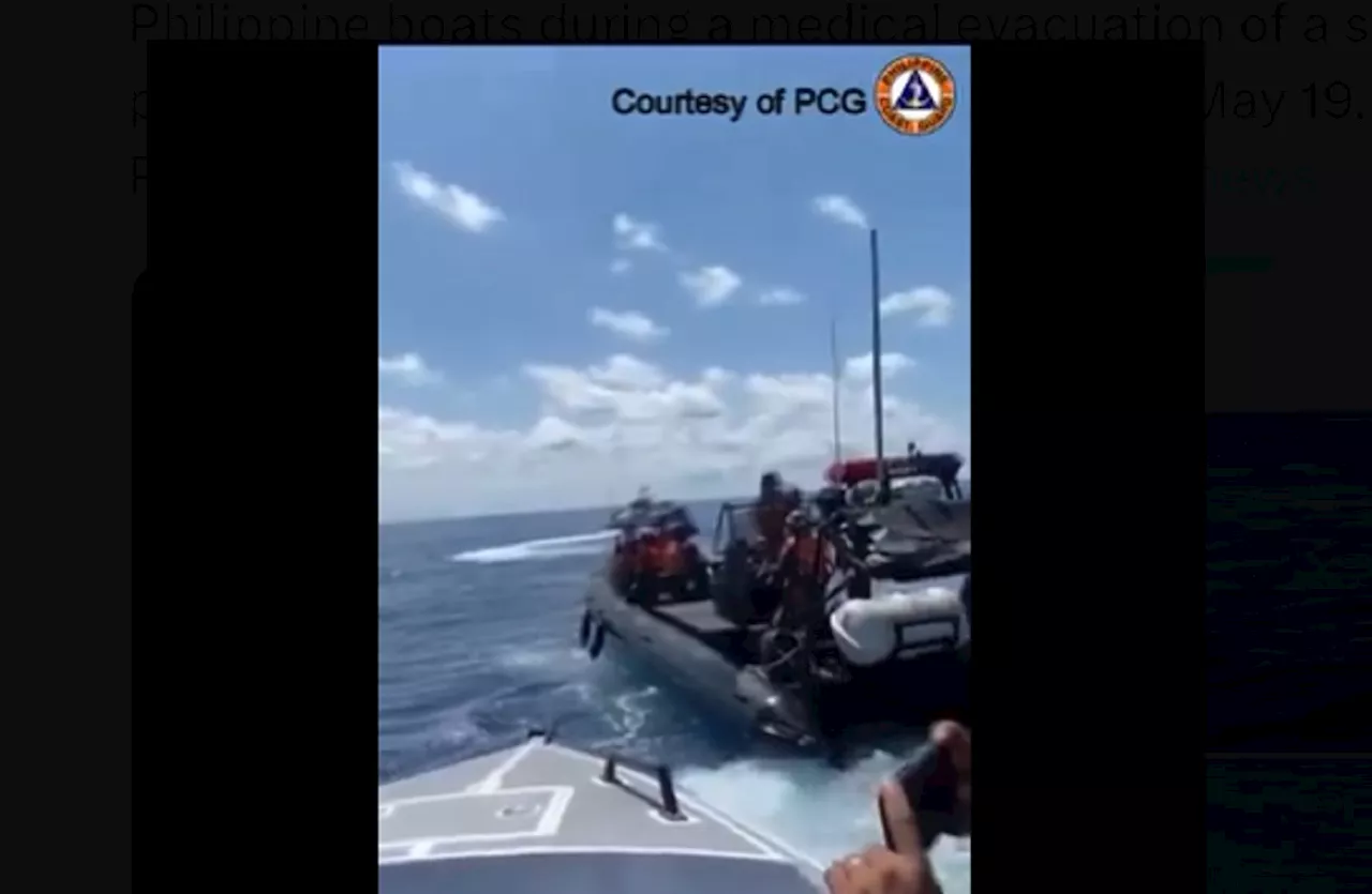 PCG says China rammed PH boat; China says PH shouldn't use resupply excuse