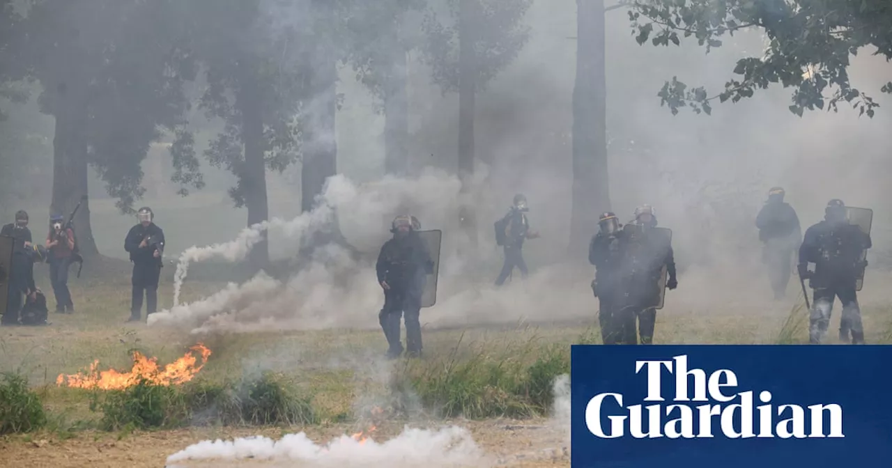 Five injured as police and activists clash at French motorway protest