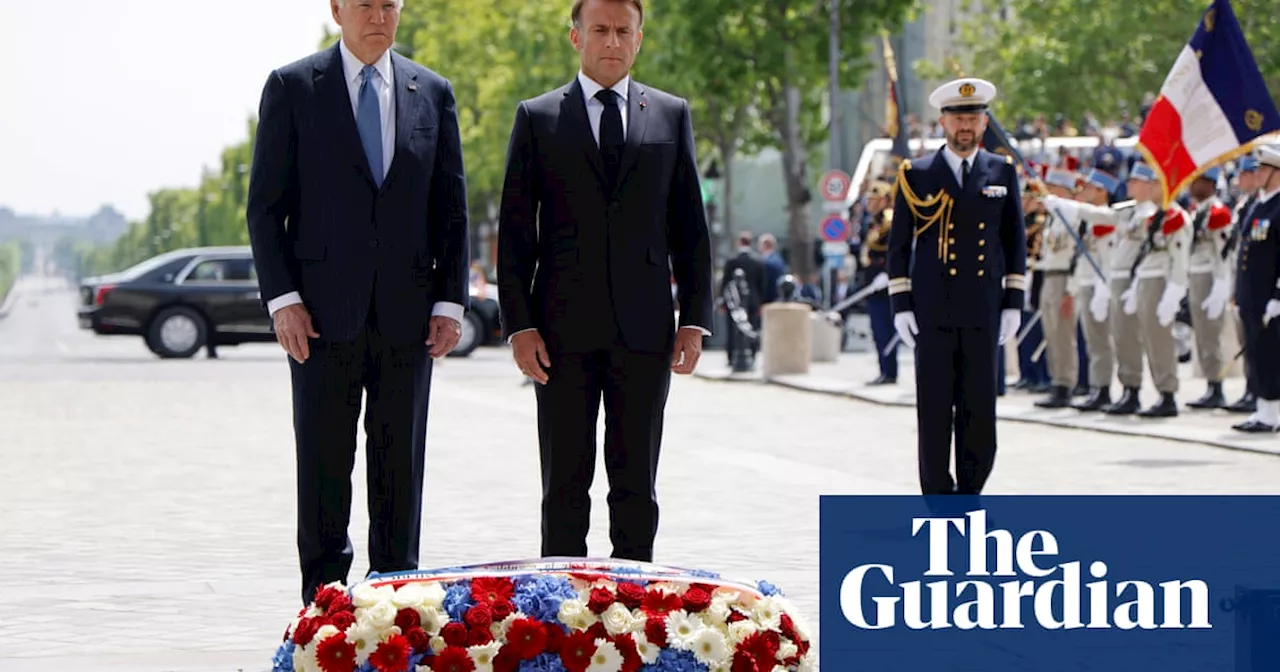 Macron welcomes Biden for US state visit with Arc de Triomphe ceremony