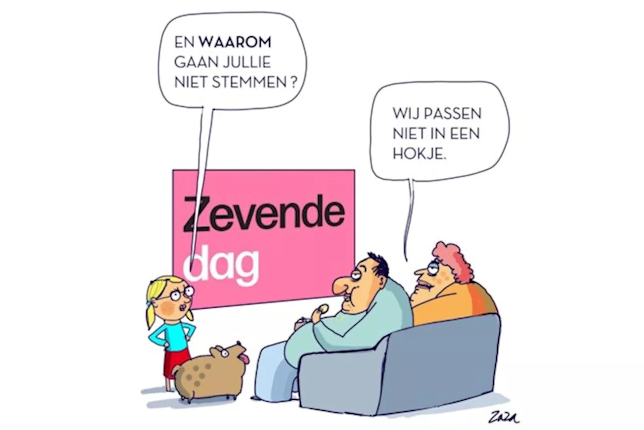 Onze cartoon van de dag, gemaakt door Zaza