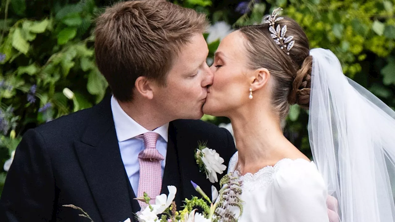 Olivia Henson's 'incredibly romantic' borrowed £60k tiara at Duke of Westminster wedding