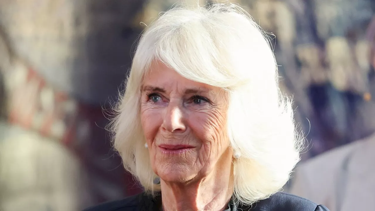 Queen Camilla shares insight into King Charles' health during surprise appearance