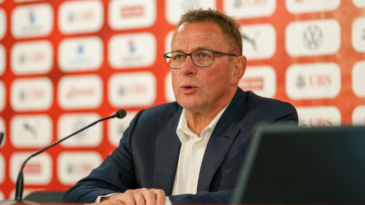 'Irgendwas gespielt!' Rangnick-Kritik nach ÖFB-1:1