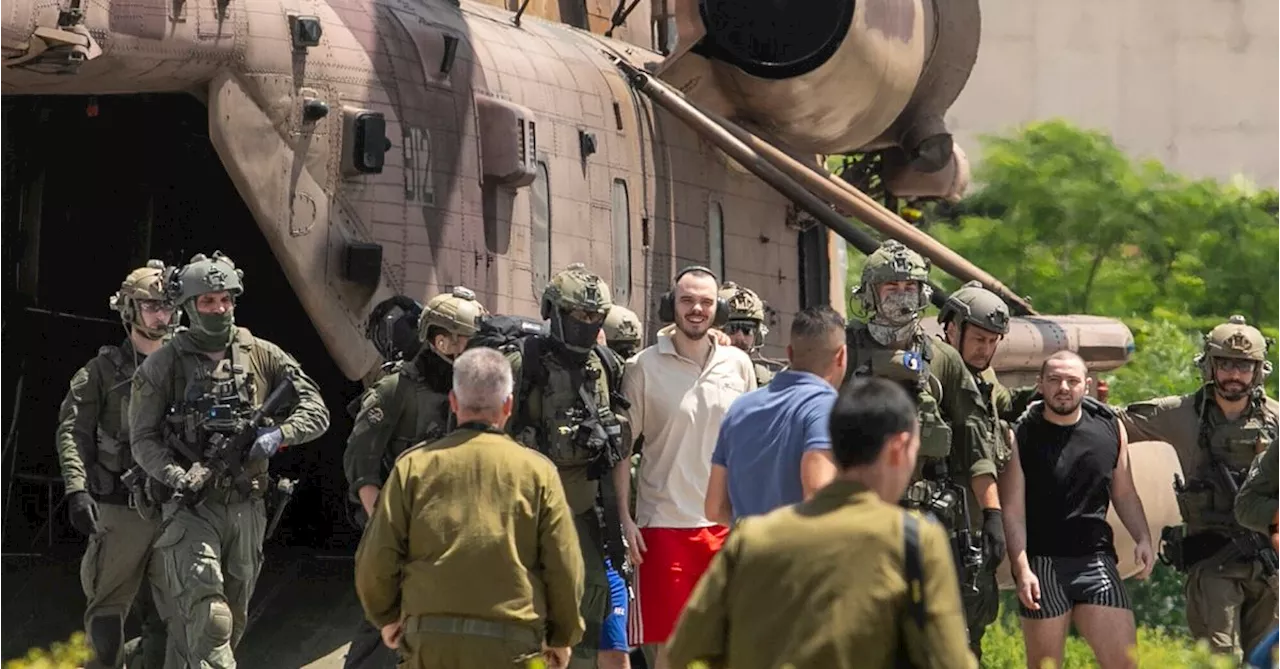 Israel Rescues 4 Hostages Kidnapped In Hamas Attack On Oct. 7