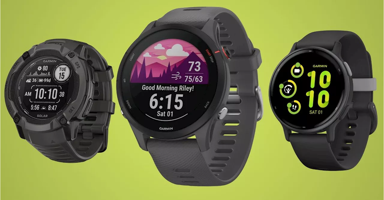 So Many Of Garmin's GPS Sport Watches Are Up To $200 Off At REI