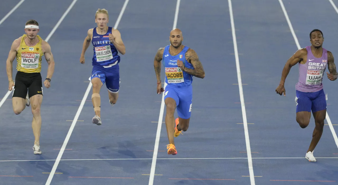 Marcell Jacobs oro nei 100m, argento per Ali: show azzurro agli Europei di atletica