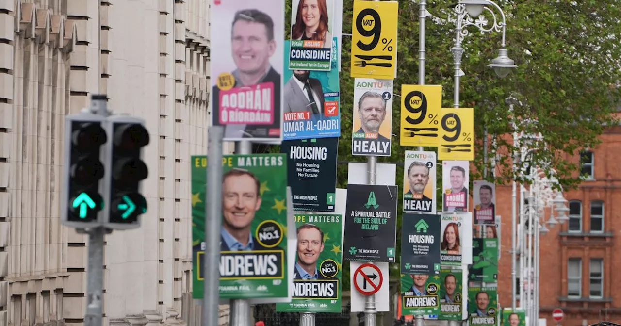 Race to remove election posters with candidates facing prospect of large fines