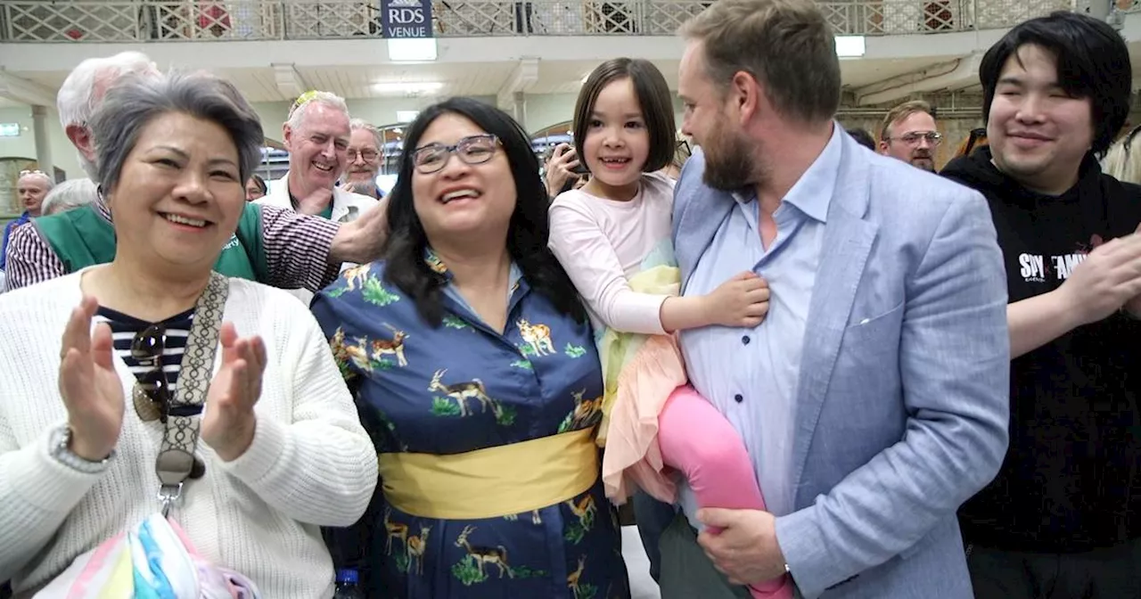 James Geoghegan and Hazel Chu are first Dublin candidates elected in local elections