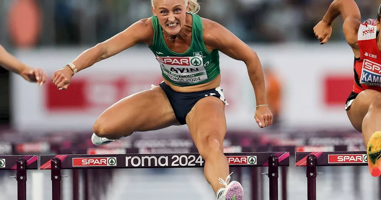 Sarah Lavin wins European semi-final to set up 100m hurdle medal bid