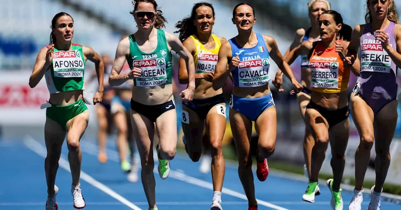 Ciara Mageean and Sarah Healy safely into 1,500m final at European Championships