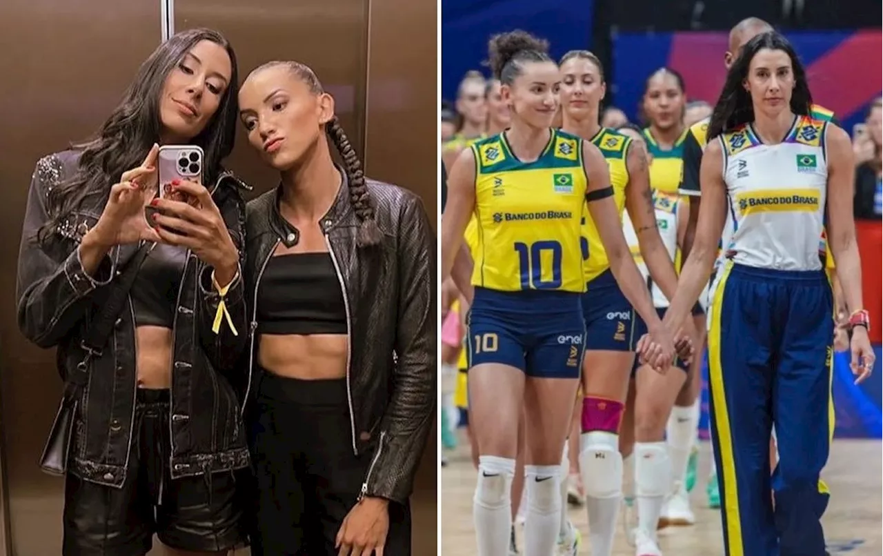 Sheilla Castro e Gabi Guimarães, do vôlei, terminam namoro e fãs notam troca de indiretas