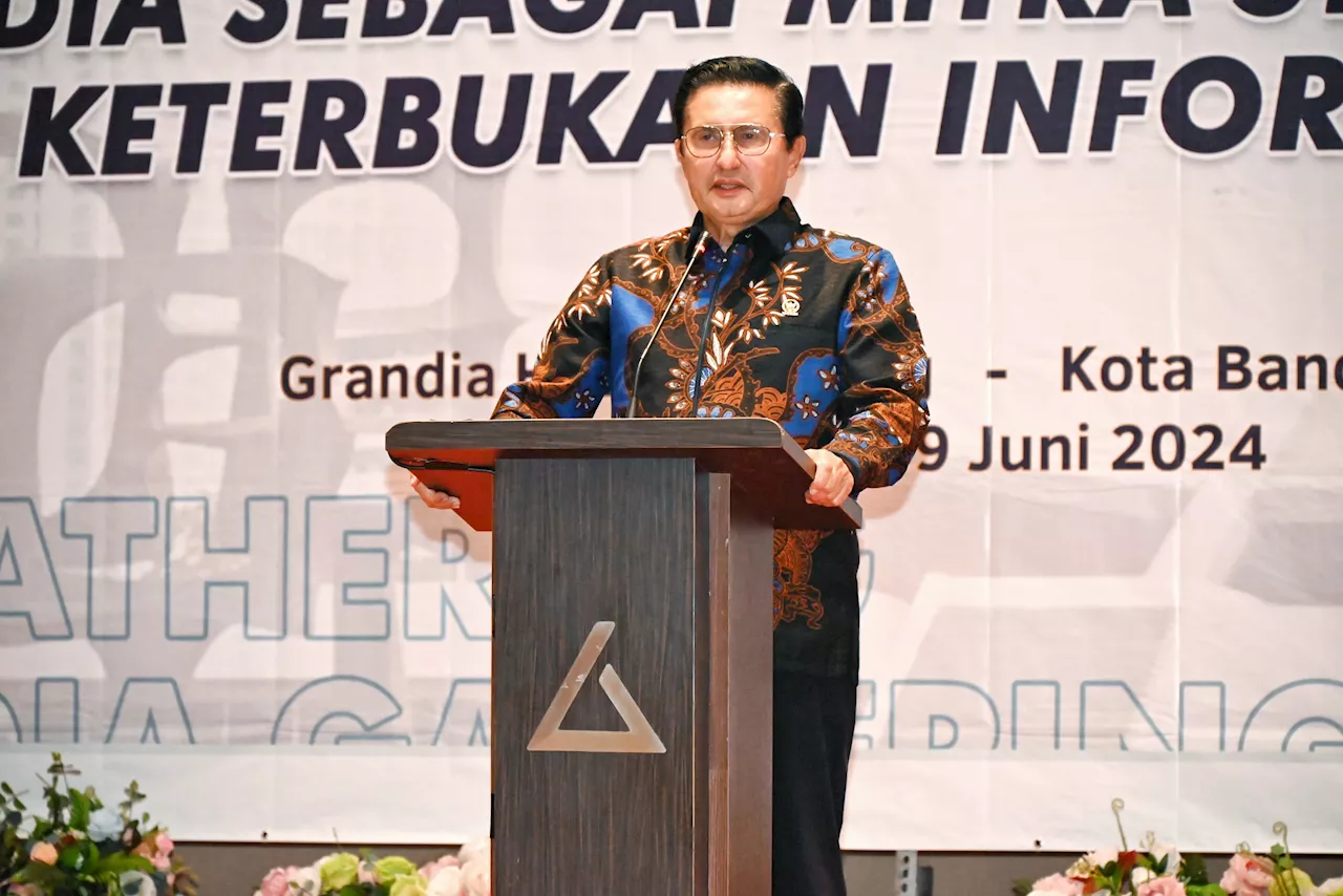 Buka Media Gathering, Fadel Muhammad Sebut Wartawan Mitra Penting MPR