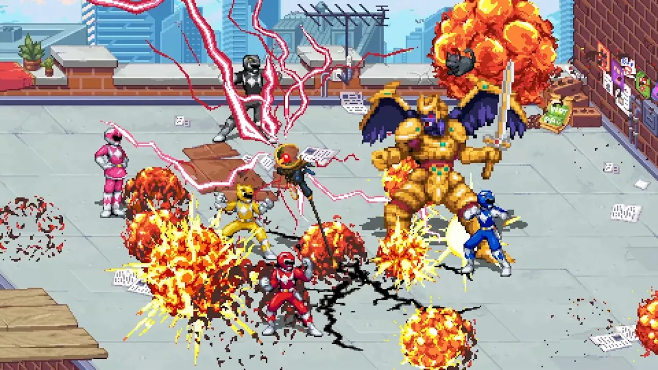 New Power Rangers Beat 'Em Up Looks Rad As Hell