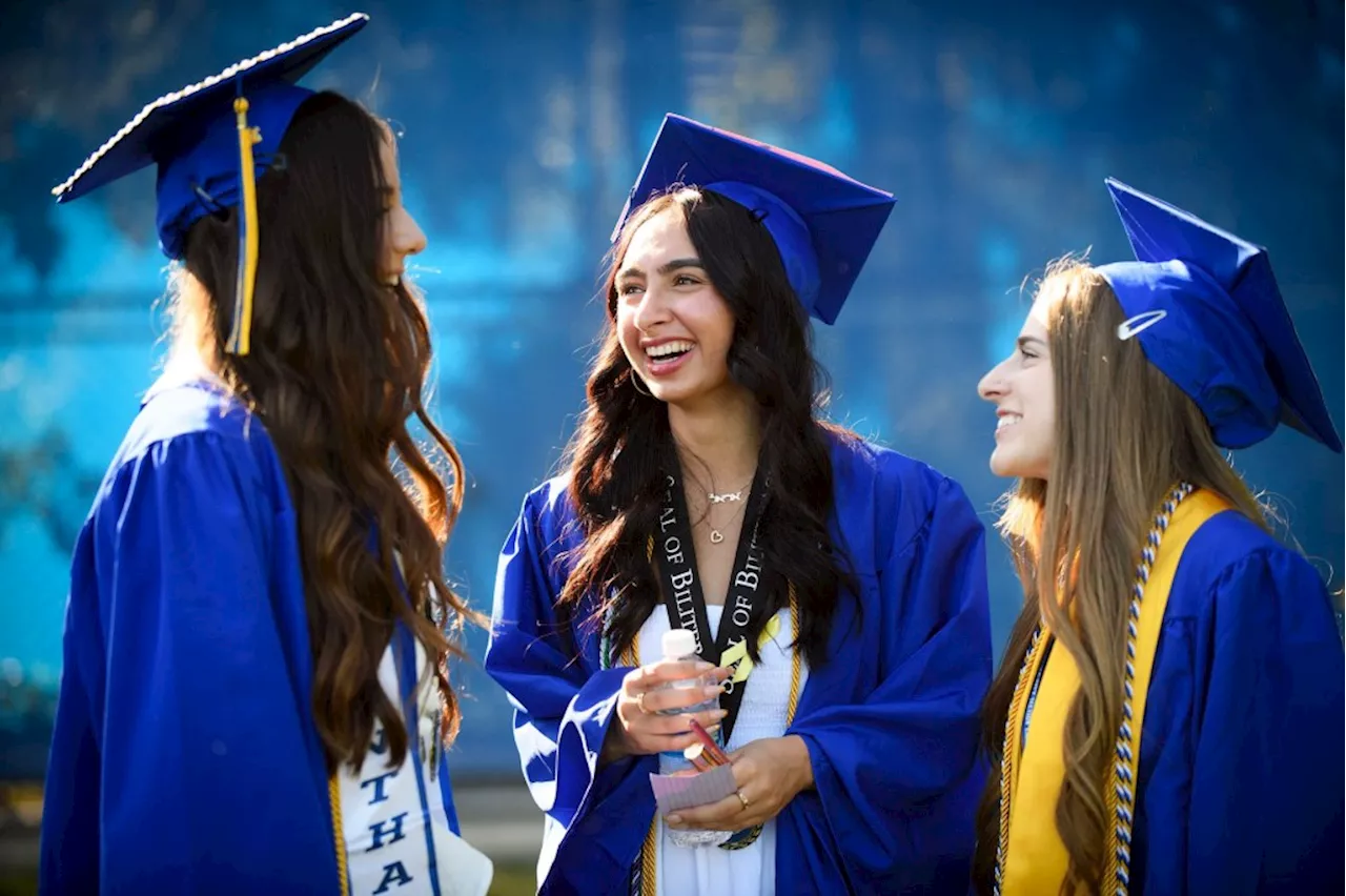 Students at El Camino Real Charter High walked proudly in graduation on Friday