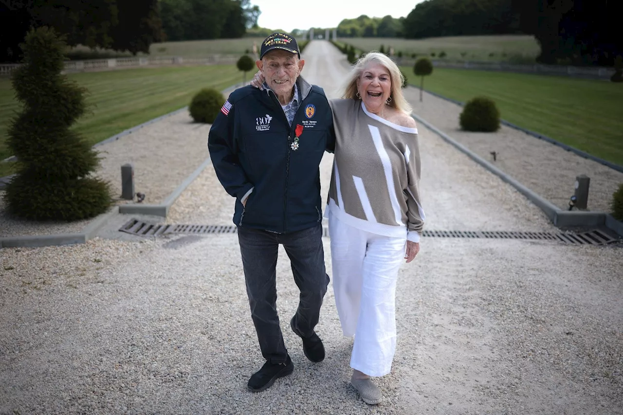 'Un honneur': Carentan-les-Marais célèbre le mariage d'un vétéran américain centenaire