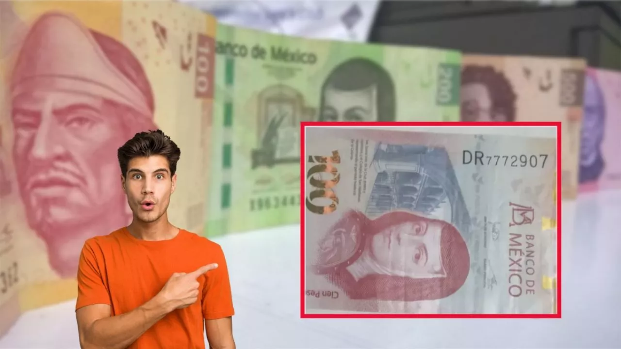 El billete de Sor Juana que por tener esta extraña serie vale 24,000,000 de pesos