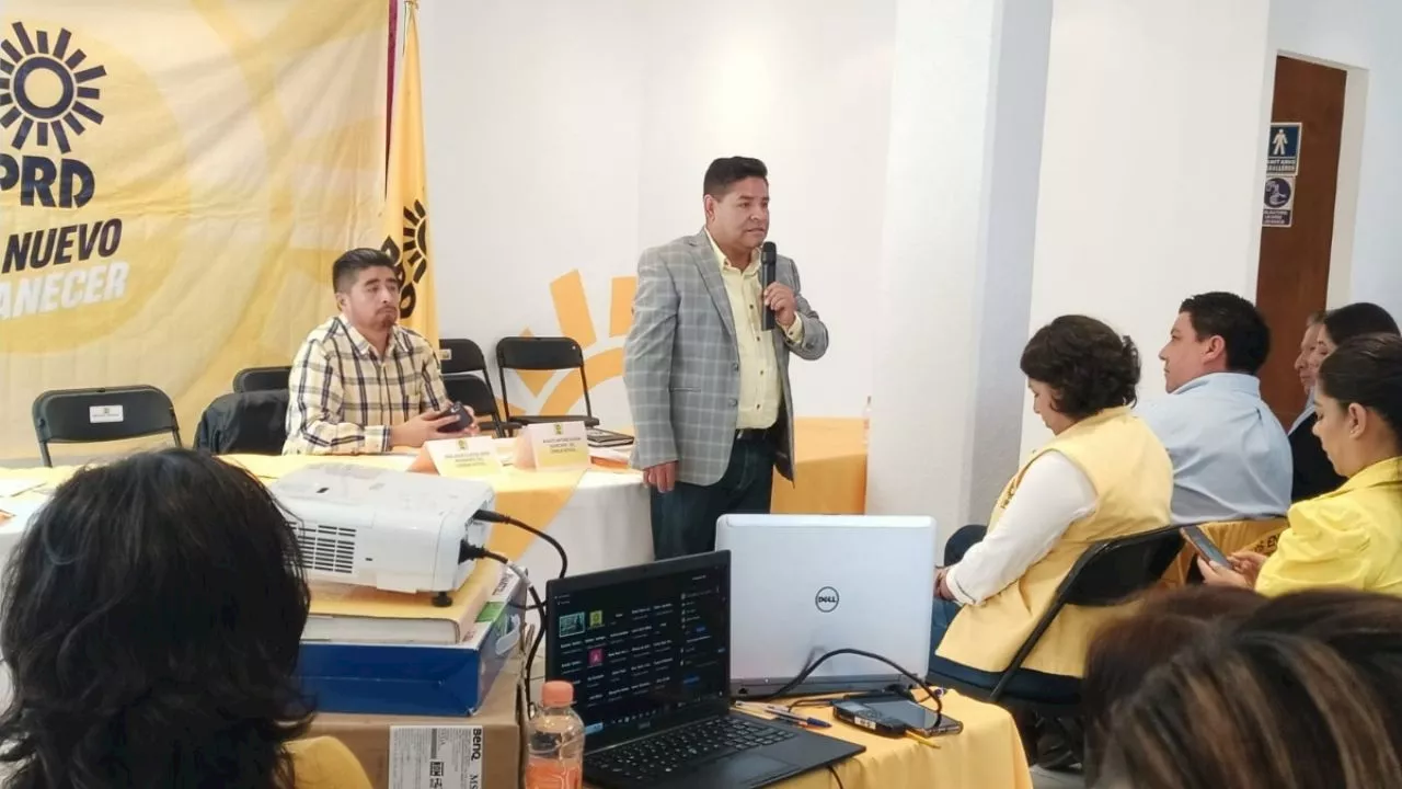 PRD Hidalgo en la tablita de lograr registro como partido estatal